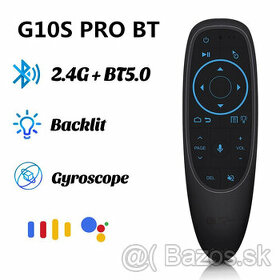Android TV BOX-diaĺkový ovládač G10S PRO BT+hlasové ovládani