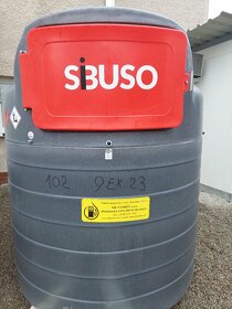 Nádrž na naftu 2500 litrov SIBUSO