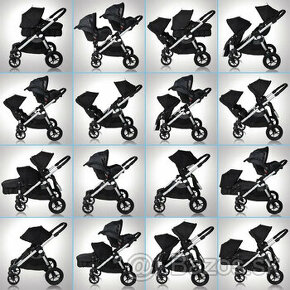 Baby Jogger City Select - nové kolesá, skejt, taška
