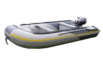 Predám nafukovací čln Šport 360 AL SE + motor Salva 5 5XS (9