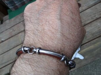 Predám CUSTOM strieborný náramok UNISEX na zakázku
