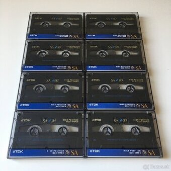 AUDIOKAZETY - MC KAZETY - TDK SA 90 CHROME