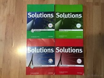 SOLUTIONS pracovné zošity a učebnice Anglický jazyk