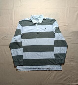 Vintage y2k Nike sportswear polokošeľa s dlhým rukávom XXL