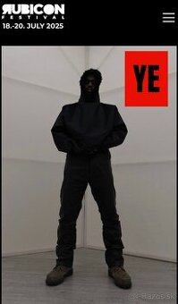 Rubicon Festival - 4 ks 1 day ticket 20/7 YE( Kanye West)