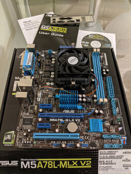 AMD Athlon II X2 260 (AM3) + Asus M5A78L-M LX V2 - 1