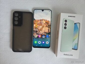 Samsung A16 duos zelený 4g top stave v záruke