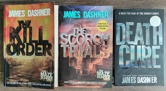 Predám 3 knihy od Jamesa Dashnera