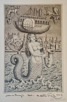 Predám grafické práce Petra Kľúčika.