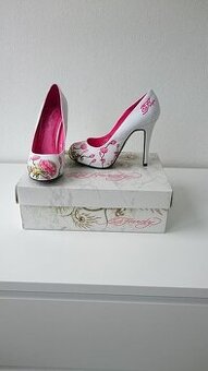 Lodičky ED HARDY, veľkosť 37.