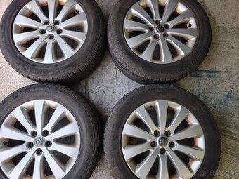 Alu disky 5x105 r17 Opel Mokka zimné pneumatiky 215/60 r17