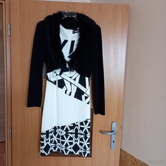 Dámske šaty DESIGUAL, svetrík, kabelka ,lodičky zdarma