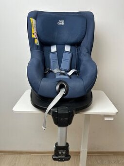 BRITAX Autosedačka Dualfix i-Size, Indigo Blue, 40-105cm
