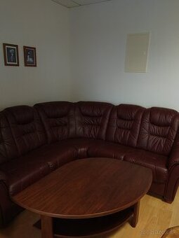 Kožená sedaciá súprava