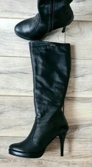 Kožené čižmy, lodičky Claudio Dessi, Baťa, Marco Tozzi - 1