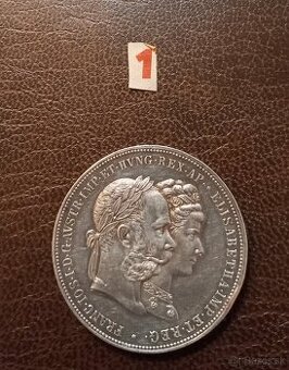 Predam 25 vyrocie svadby rok 1879 RU Feanc Jozef 2 zlatak