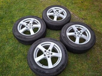 16" ALU 5x112 (škoda a iné) + zimné 215/60 r16 8,5mm TOP