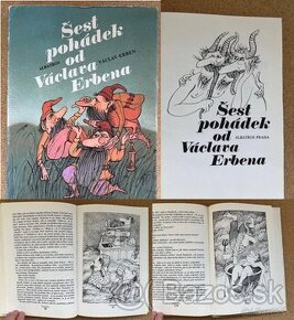 Kniha Šest Pohádek od Václava Erbena Detska Literatura