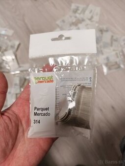 Predám príslušenstvo k soklovým lištám Jaseň 314