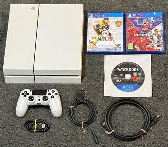 PS4 PlayStation 4 Fat 500GB + Chladiaci stojan s nabíjaním