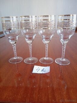 Poháre sklenené