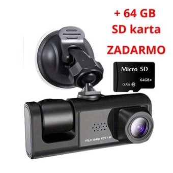 Kamera do auta + 64GB SD karta