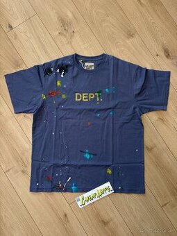 Gallery Dept. Dept Logo Hand Painted T-Shirt - Navy