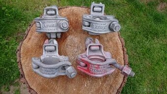 Predám lešenárske žaby / spojky – pevné aj otočné