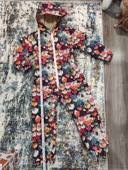 Overal zo zimného softshellu s barančekom