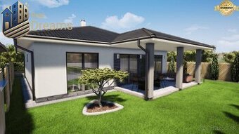 EXKLUZÍVNA NOVOSTAVBA V OBCI CHRABRANY – 4 IZBY, 600 m² POZE