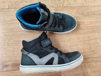 Vysoké prechodné topánky s gore-tex ECCO v.37