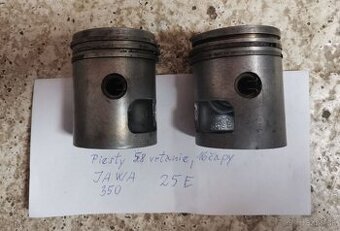 Jawa 350 typ 354/360 - piesty