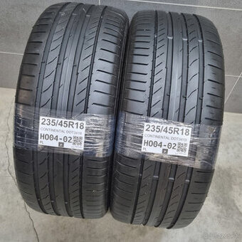 Letné pneumatiky 235/45 R18 CONTINENTAL