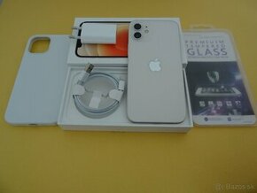 iPhone 12 64GB WHITE - ZÁRUKA 1 ROK - 1