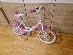 Predám detský dievčenský bicykel, málo používaný