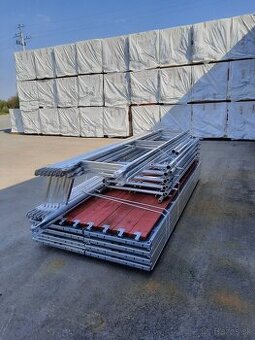 Hlinikove lesenie fasadne, lahke 78m2 6x12 nove