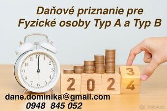 Daňové priznanie typ A a typ B