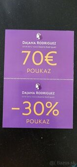 DAJANA RODRIGUEZ - darčekový poukaz