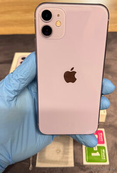 Apple iPhone 11 64 GB Purple / 86% batéria