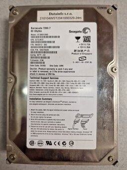 rozne hdd od 80GB - 750GB