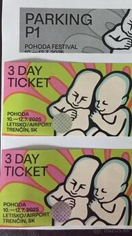 POHODA 2ks listky + parking P1