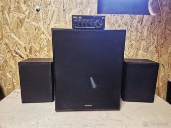 Zostava hi-fi reproduktorov 2.1