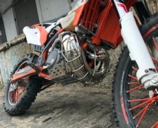 Kryt kolene výfuku KTM, Husqvarna, Beta, Gas Gas, Sherco - 1