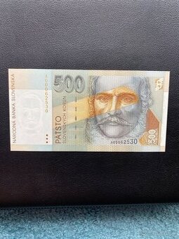 Slovenský štát A 500sk stav UNC