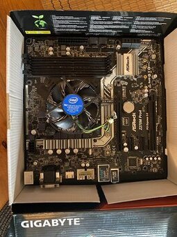 Základná doska ASRock Z270M Pro4 + Intel Core i5-6600 + BOX