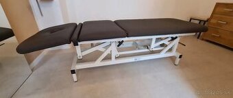 Hydraulické Masážní lehátko hnědé