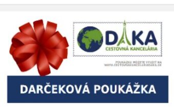 Darčekova poukažka CK DAKA