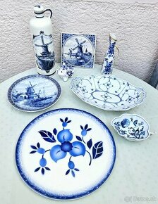 MODROBIELY PORCELÁN/KERAMIKA