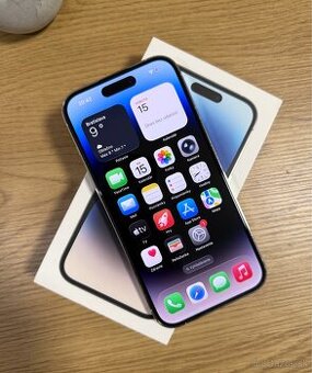 IPHONE 14 PRO, TOP STAV 100% ZDRAVIE + DARČEK