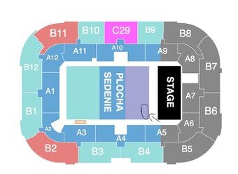 Vstupenky ANDRE RIEU 21.11.2025 sedenie pri pódiu 3. rad